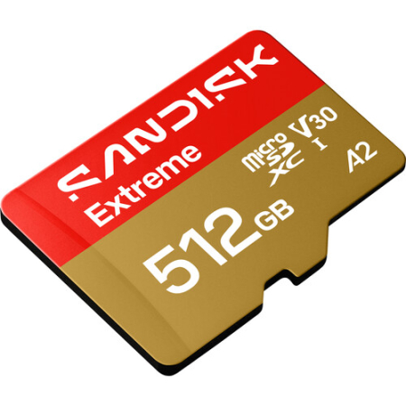 SanDisk SDSQXH9-512G-GZ6MA - karta pamięci 512GB, Extreme microSD UHS-I